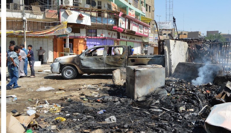 إصابة 13 شخصا في انفجار سيارة مفخخة بشمال شرق بغداد