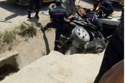 وفاة 3 شبان في حادث مرور مروع في باتنة