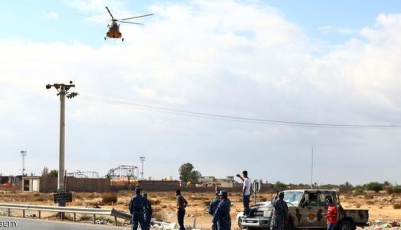 سقوط طائرة ليبية قرب حدود تونس