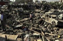 مقتل 57 مدنيا على الأقل في قصف للحوثيين على مدينة عدن باليمن