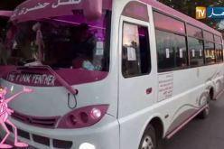 شاهد حافلة الفهد الوردي من العلمة