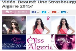 اختيار ملكة جمال الجزائر في فرنسا