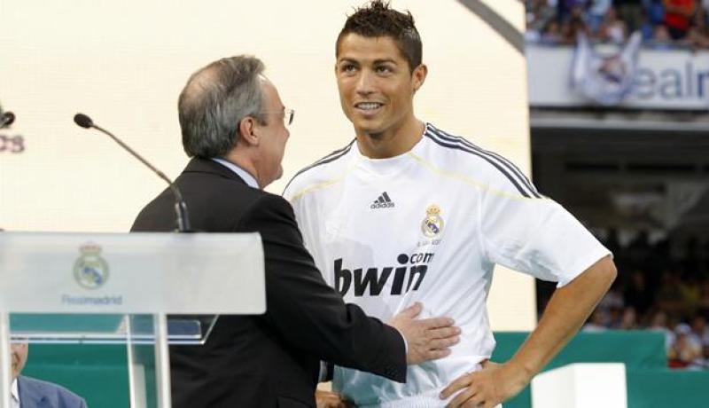 رئيس ريال مدريد يريد إبقاء رونالدو حتى اعتزاله