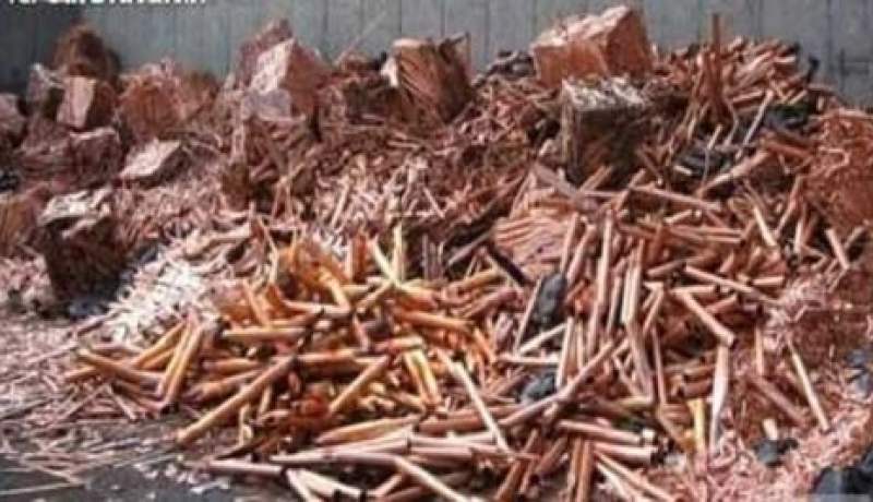 حجز أكثر من 10 قناطير من الكوابل النحاسية في وهران