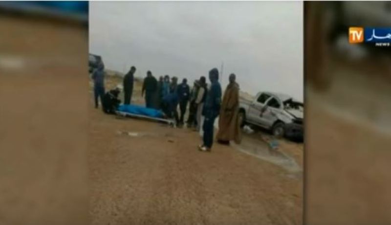 بالفيديو.. قتيل و5 جرحى بعد إنحراف سيارة في الوادي