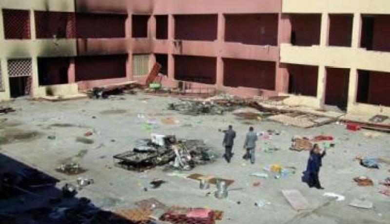 سجناء تسفيرات تكريت يستولون على مخزن للأسلحة والعتاد داخل السجن