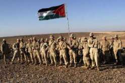 القوات الخاصة الاردنية تجبر قوات المارينزالأمريكية على رفع العلم الأردني