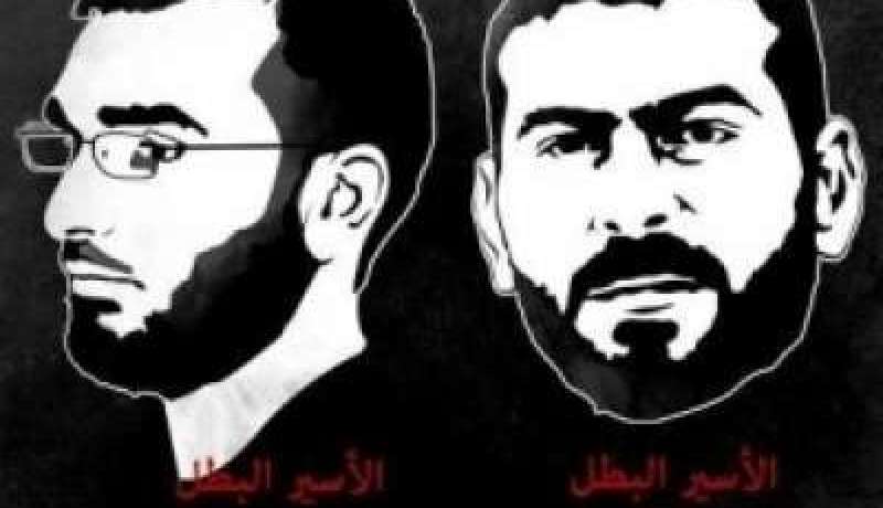 الاسيران الفلسطينيان حلاحلة وذياب ينهيان 76 يوما من الاضراب عن الطعام