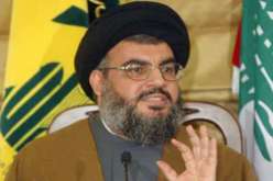 نصر الله يهدد بقصف اسرائيل من الحدود اللبنانية الى الاردنية