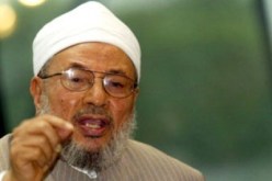 القرضاوى يهاجم نصر الله ويصف حزبه بـ ” حزب الشيطان والشر والطغيان”