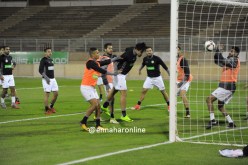 بالصور.. تدريبات الخضر في ملعب الشهيد حملاوي