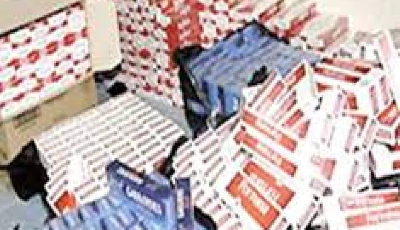 احباط محاولة تهريب 12.150 خرطوشة سجائر في مستغانم