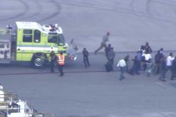 لحظة إلقاء القبض على منفد هجوم  مطار فورت لودرديل بفلوريدا