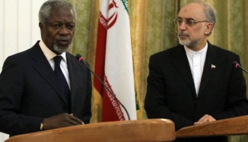 ايران تتهم “دولا متدخلة” في افشال خطة عنان