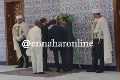 وصول وزير الشؤون الدينية محمد عيسى ووالي العاصمة زوخ للزاوية
