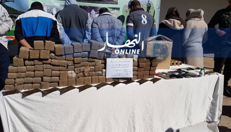 الدرك يفكك 3 شبكات تهريب ويحجز حوالي قنطار “كيف” وذخيرة حية بوهران