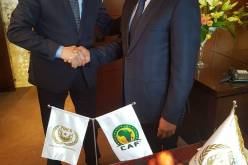 مازار يجتمع برئيس “الكاف” في المغرب