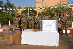 بالصور حجز كمية معتبرة من الذخيرة في بسكرة