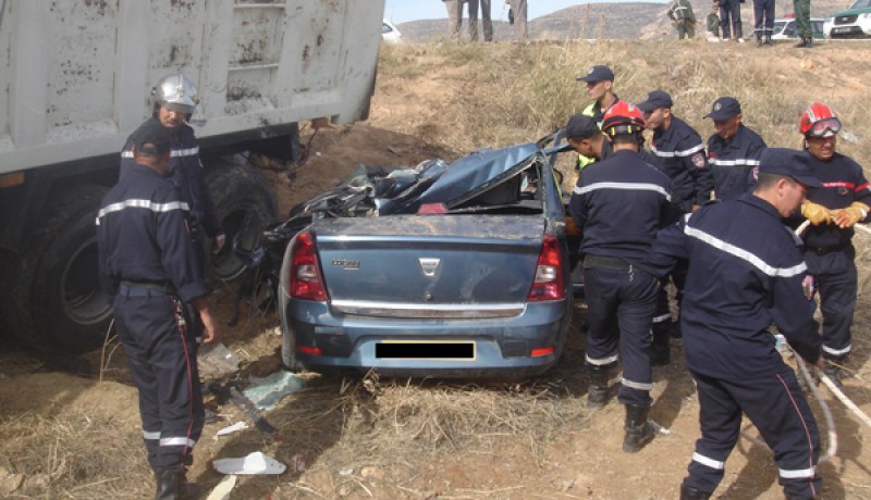 هلاك شخص و جرح 4 آخرين في حادث مرور بالمسيلة