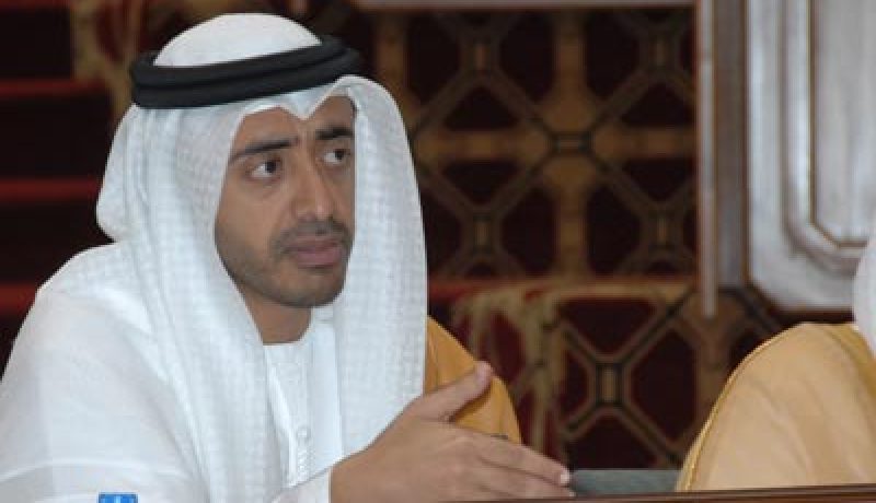 الشيخ عبد الله بن زايد آل نهيان يحل بالجزائر في زيارة عمل