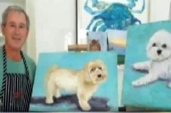 بوش من الرئاسة إلى رسم الكلاب