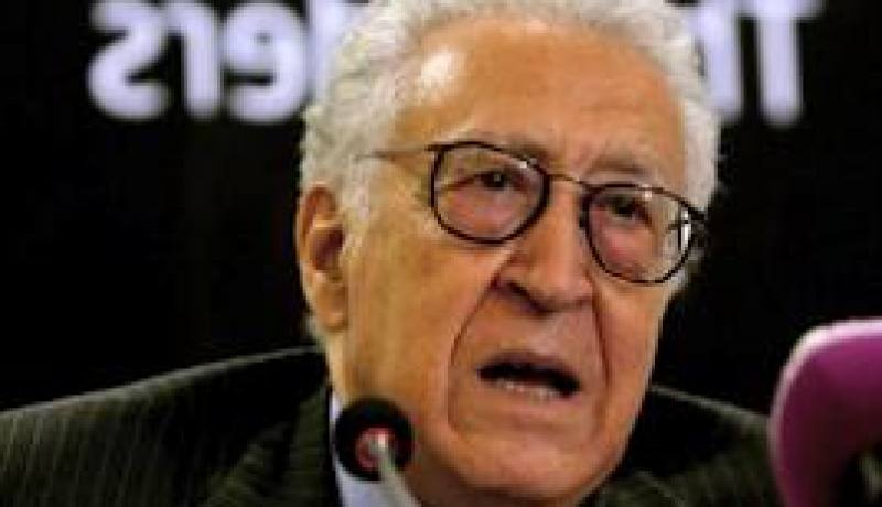الإبراهيمي يؤكد أن الوضع في سوريا مأساوي ولايزال يتدهور
