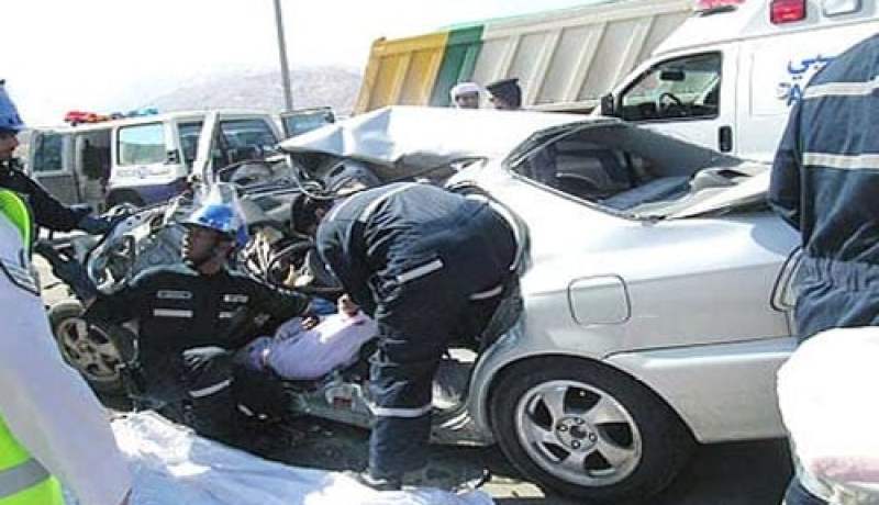 وفاة 112 شخص  وجرح  1600 آخر في 1400 حادث مرور منذ بداية شهر رمضان