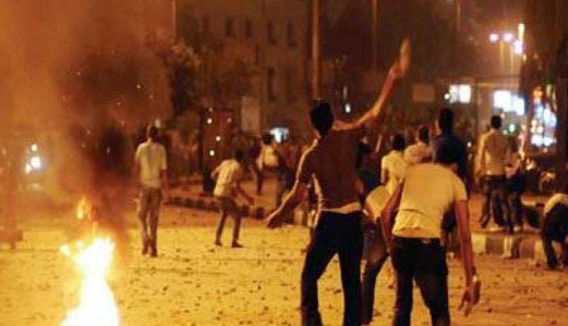 إصابة 8 في اشتباكات ميدان الشون و قسم ثان بالمحلة في مصر