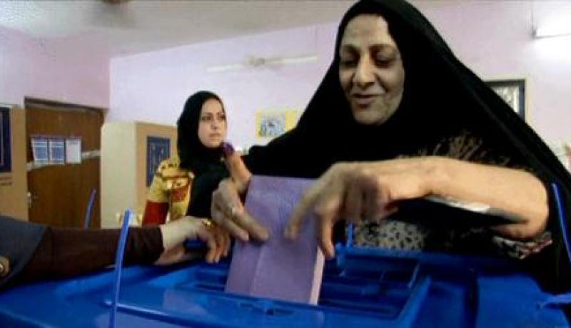 إغلاق صناديق الاقتراع للانتخابات العراقية والبدء في عملية العد والفرز