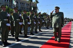 الفريق قايد صالح في زيارة عمل وتفتيش إلى الأكاديمية العسكرية لشرشال