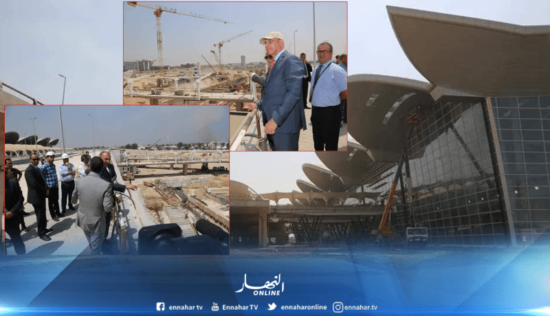 زعلان يتفقد مشروع توسعة مطار هواري بومدين الدولي