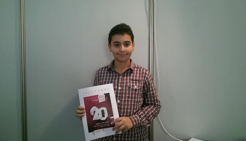 تعرفوا على أصغر مشارك في معرض الجزائر الدولي للكتاب لسنة 2015