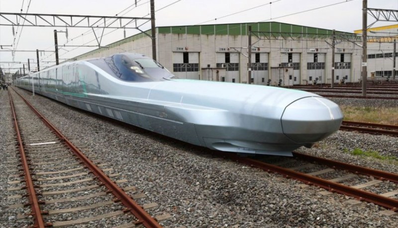 بالصور..اليابان تختبر أسرع قطار طلقة في العالم ينافس الطائرات