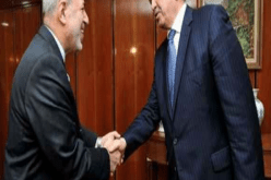 سلال يلتقي وزير الطاقة الإيراني