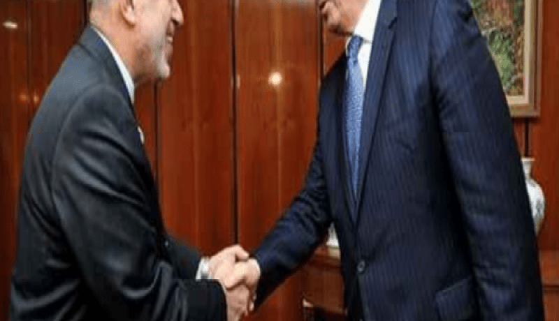 سلال يلتقي وزير الطاقة الإيراني