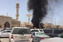 بالفيديو..هجوم انتحاري يخلف 4 قتلى استهدف مصلين بجامع العنود السعودي