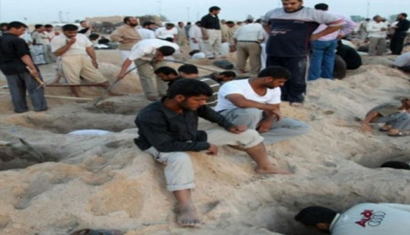 العثور على أزيد من 150 جثة مدفونة في موقع للتفخيخ بالعراق