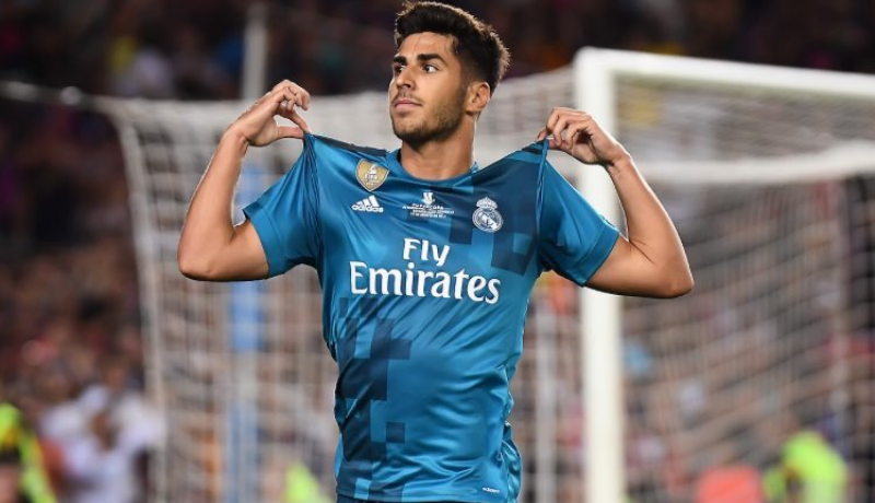 بالفيديو … أسينسيو يلهب الكلاسيكو مبكرا بهدف عالمي