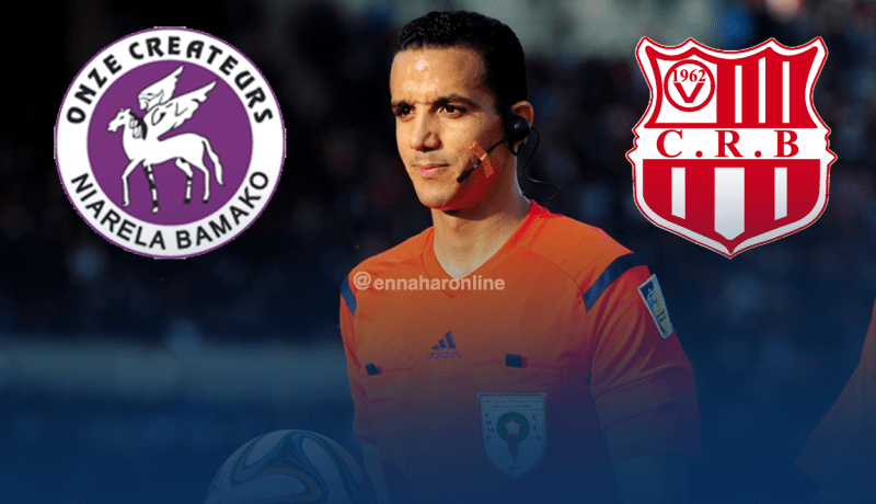 صافرة مغربية لإدارة مباراة بلوزداد وكرياتور