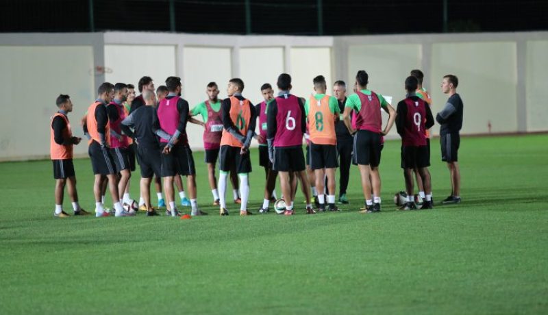 الخضر يشرعون في التحضير لمباراة الكاميرون