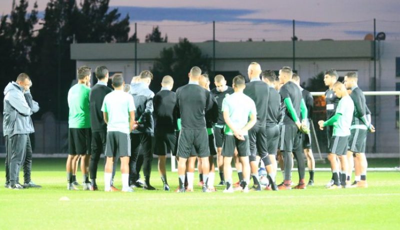 بالصور..الخضر يعودون للتدريبات