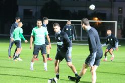 بالصور.. آخر حصة تدريبية للخضر