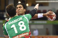 فوز مصر على الجزائر في مونديال كرة اليد بالدوحة