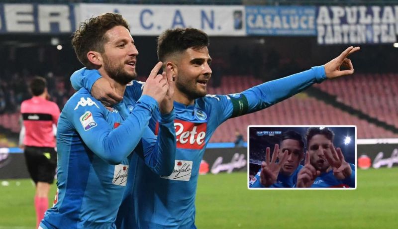 بالفيديو.. لاعبو نابولي يهدون الفوز لـ “غولام”