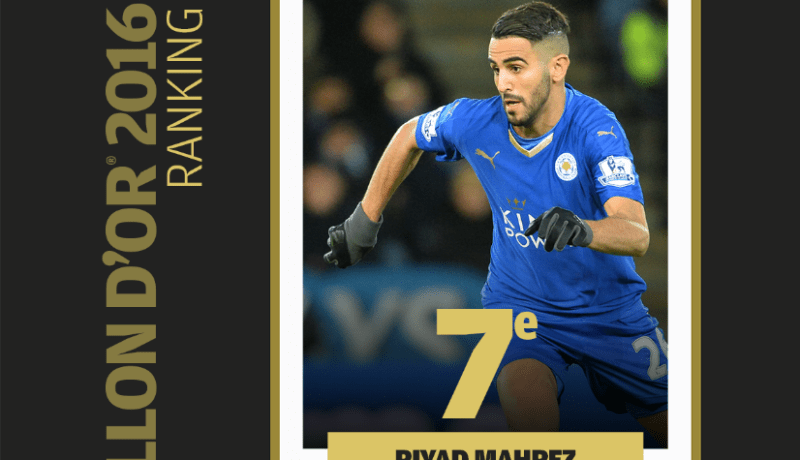 بالصور.. ممثل الجزائر في تصويت الكرة الذهبية خذل محرز