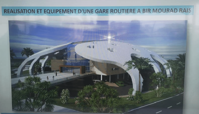 المحطة متعددة الأنماط ببئر مراد رايس تدخل حيز الخدمة نهاية 2022