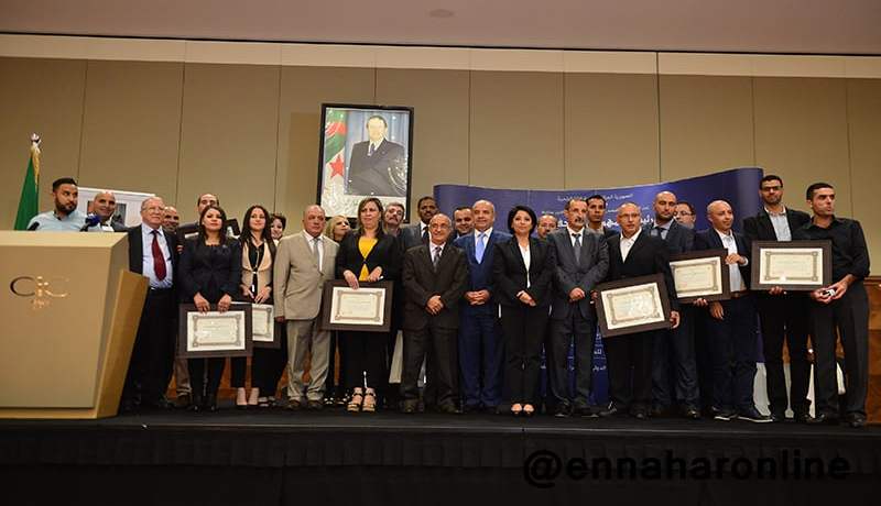 توزيع جوائز مسابقة رئيس الجمهورية للصحفي المحترف
