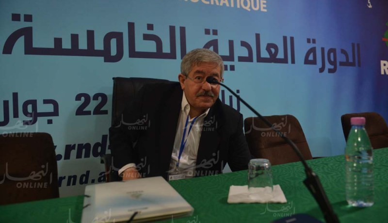 أويحيى: تحالف الأرندي مع أحزاب أخرى ليس مربوطا برئاسيات 2019 فقط