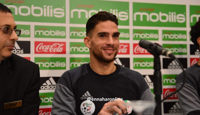 مجاني :”ماجر أقنعني بالبقاء مع الخضر إلى غاية الكان2019″