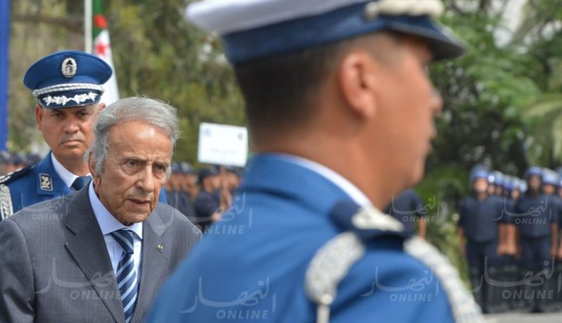 العقيد لهبيري في زيارة مفاجئة لمقر مجموعة الإحتياط والتدخل بالقبة